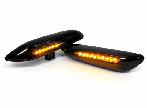 Seitenblinker led schwarz - seitenblinker,